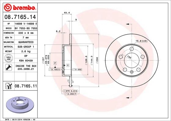 Brembo Bremsscheiben + Beläge Hinten Für Vw Golf 4 Polo 6r 6c 9n Beetle Bora