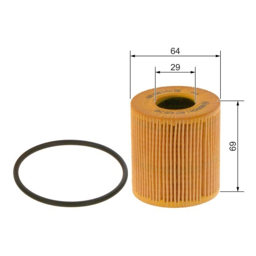 Bosch 1 457 429 249 Ölfilter für Bmw Citroën Fiat Ford Jaguar Lancia Mitsubishi