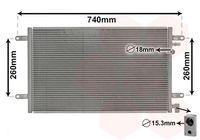 Van Wezel 03005237 Kondensator Klimaanlage für Audi