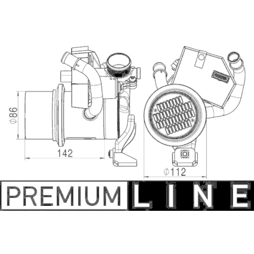 Kühler, Abgasrückführung