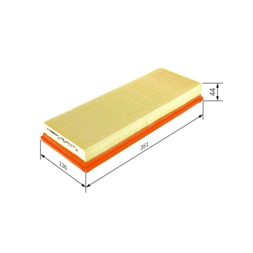 Bosch F 026 400 517 Luftfilter für Citroën Opel Peugeot Toyota Vauxhall Jeep