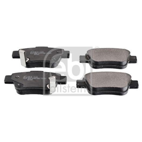 Febi Bilstein 16652 Bremsbelagsatz Scheibenbremse Hinterachse für Toyota
