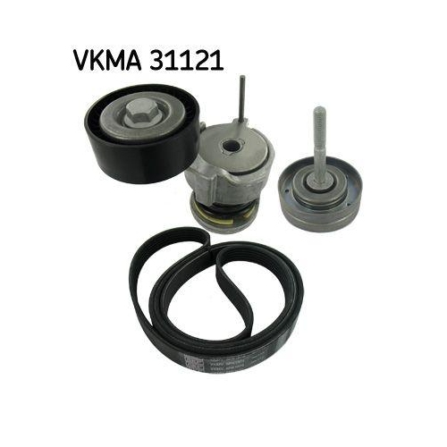 Skf VKMA 31121 Keilrippenriemensatz für Audi Mercedes Benz Mitsubishi Opel Seat