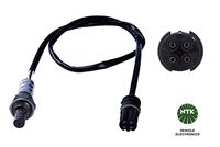 NTK OZA830EE1 Lambdasonde 4 Leitungen 736mm, kompatibel mit BMW & MINI
