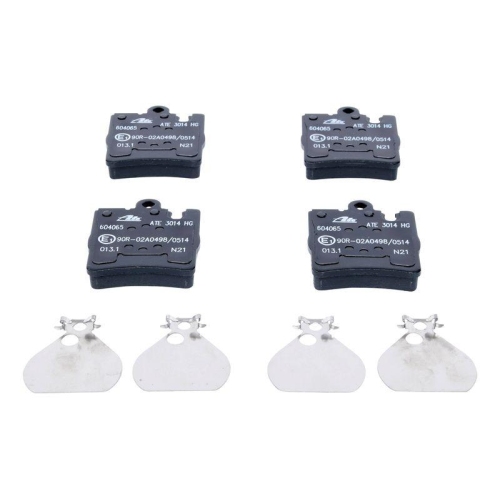 Ate 13.0460-4065.2 Bremsbelagsatz Scheibenbremse Hinterachse für Mercedes Benz