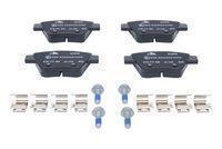 Ate 13.0460-3858.2 Bremsbelagsatz Scheibenbremse Hinterachse für Seat Skoda Vag