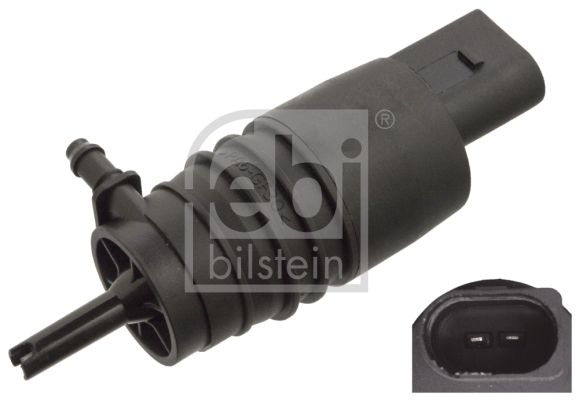 Febi 23113 Waschwasserpumpe für Mercedes-Benz Audi VW BMW Land Rover