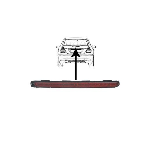 Van Wezel 3041920 Zusatzbremsleuchte Hinten für Mercedes Benz Mercedes Benz