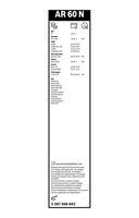 Bosch 3 397 008 843 Wischblatt Beifahrerseitig Fahrerseitig Vorne Mercedes Benz