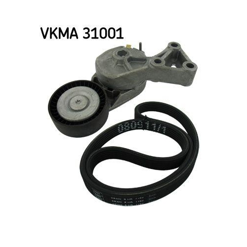 Skf VKMA 31001 Keilrippenriemensatz für Audi Ford Seat Skoda VW Vw (faw)