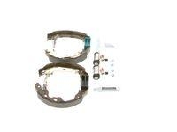 Bosch 0 204 114 190 Bremsbackensatz Hinterachse für Citroën Peugeot Toyota