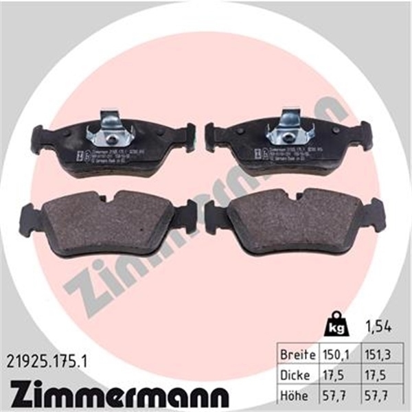 ZIMMERMANN BREMSE BREMSEN BREMSSCHEIBEN BELÄGE VORNE HINTEN BMW E46 E36