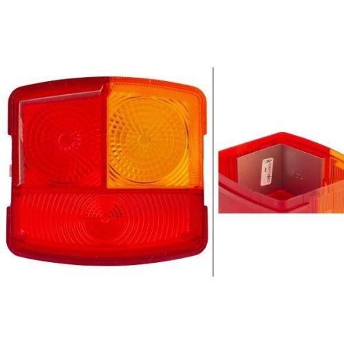 Lichtscheibe, Heckleuchte