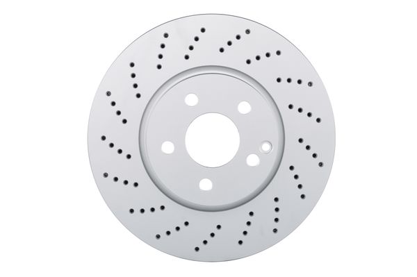 Bosch GELOCHTE BREMSSCHEIBEN + BELÄGE VORNE für MERCEDES E-KLASSE W212 S212 A207