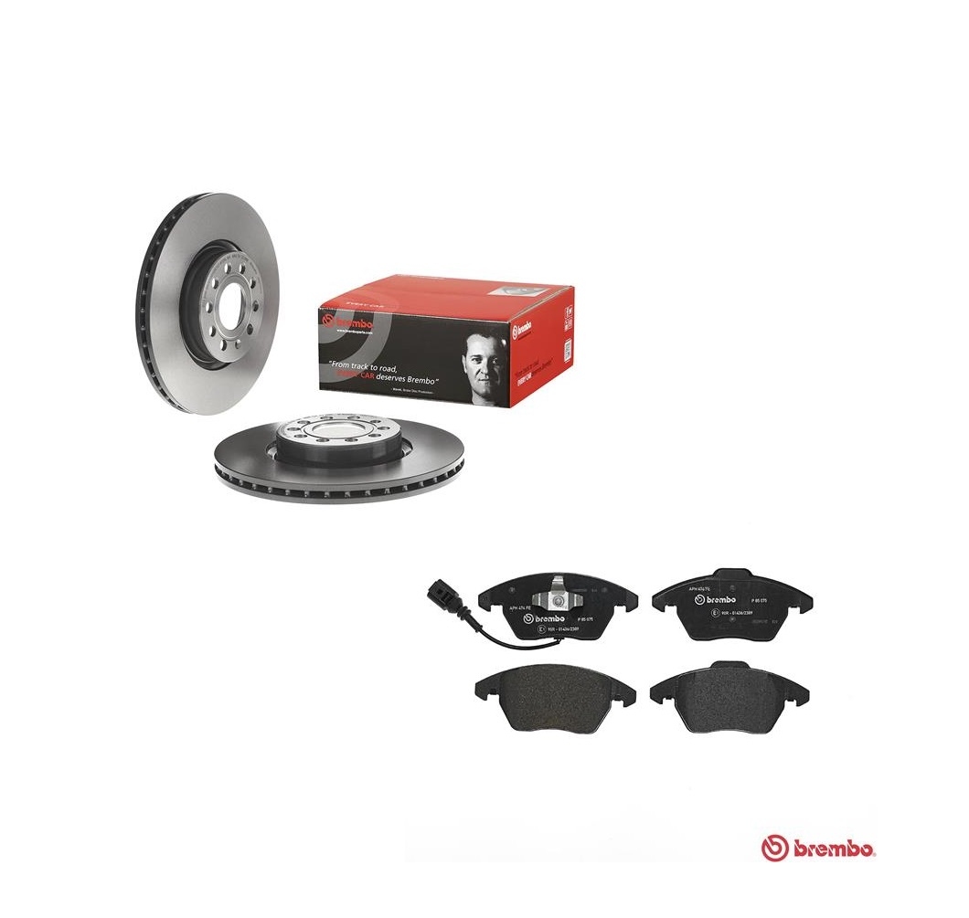 Brembo BREMSSCHEIBEN + BELÄGE HINTEN für VW T5 + T6 MULTIVAN TRANSPORTER BUS