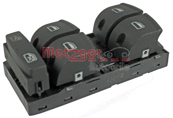METZGER 0916375 Schalter Fensterheber Fahrerseite für Audi 4F0 959 851 F