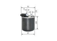 Bosch F 026 402 838 Kraftstofffilter für Mercedes Benz Mercedes Benz