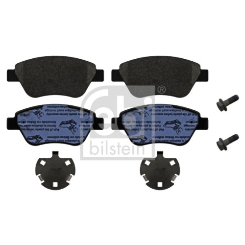 Bremsbelagsatz mit Anbaumaterial