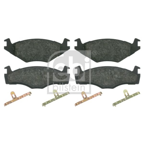 Bremsbelagsatz mit Befestigungsmaterial