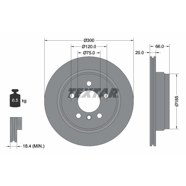 Textar Bremsscheiben Beläge vorne hinten für BMW 3Er F30 F31 4Er F32 F36