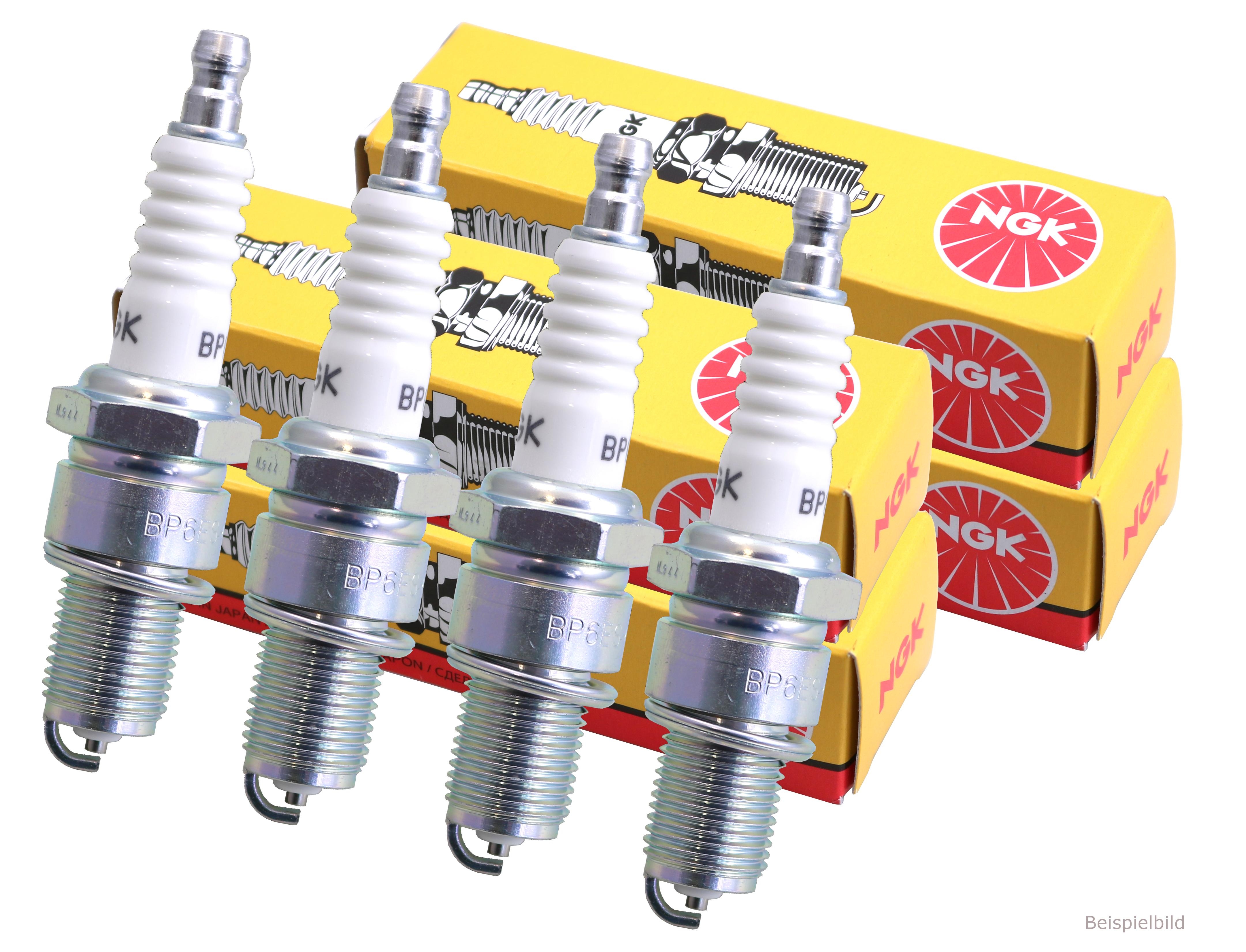 4x NGK Zündkerze Set 6893 ZFR5P-G für SKODA Fabia VW Lupo / Polo 1.0 1.4 1.4 16V