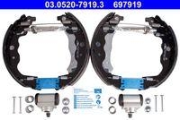 Ate 03.0520-7919.3 Bremsbackensatz Hinterachse für Renault Dacia