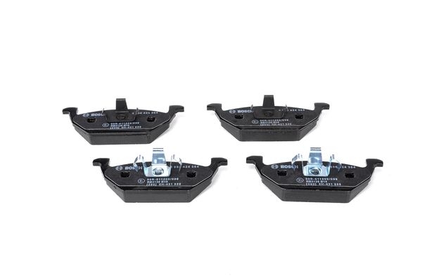 Bosch BREMSSCHEIBEN 256mm+ BELÄGE VORNE passend für AUDI A1 VW POLO 6R 9N FABIA