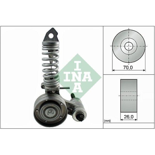 Schaeffler Ina 533 0085 30 Riemenspanner Keilrippenriemen für Opel Vauxhall