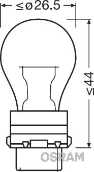 OSRAM Glühlampe, Blinkleuchte ORIGINAL