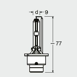 OSRAM Glühlampe, Fernscheinwerfer XENARC ORIGINAL