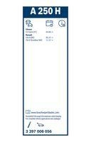 Bosch 3 397 008 056 Wischblatt Hinten für Citroën Ford