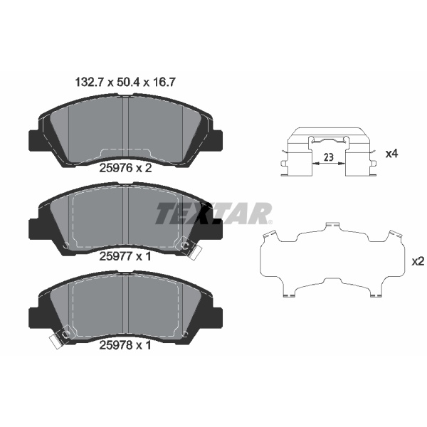 Textar Bremsscheiben 241mm Beläge vorne für HYUNDAI I10 Ba Bj. 2013 - 2019