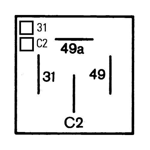 Hella 4DM 003 360-021 Blinkgeber für Audi Bmw Ford Mercedes Benz Mercedes Benz
